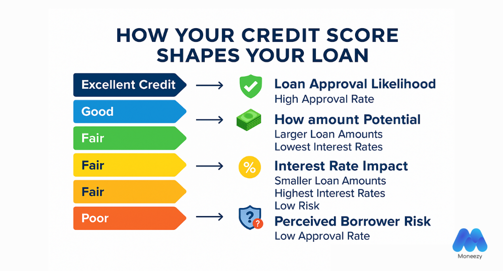 How credit score shapes your loan?