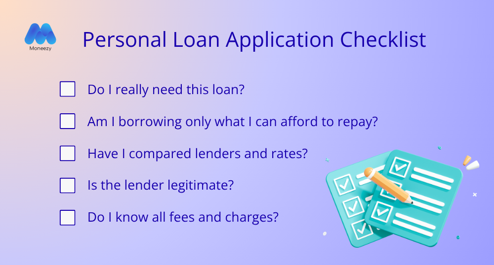 Your personal loan application checklist: How to find the best personal loan?